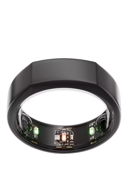 Oura Ring Gen3 Heritage Health & Fitness Tracker Smart Ring, Stealth, Stealth