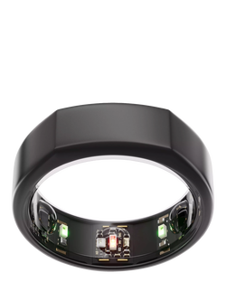 Oura Ring Gen3 Heritage Health & Fitness Tracker Smart Ring, Stealth, Stealth