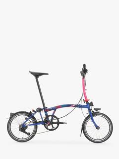 Brompton Team GB’s P Line 12-Speed Mid Handlebar Folding Bike, Team GB