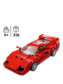 LEGO Speed Champions Ferrari F40 Supercar Vehicle Toy 76934 - view 2, Multi