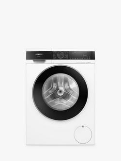 Siemens iQ500 WG46G2Z1GB Freestanding Washing Machine, 9kg Load, 1600rpm Spin, White, White