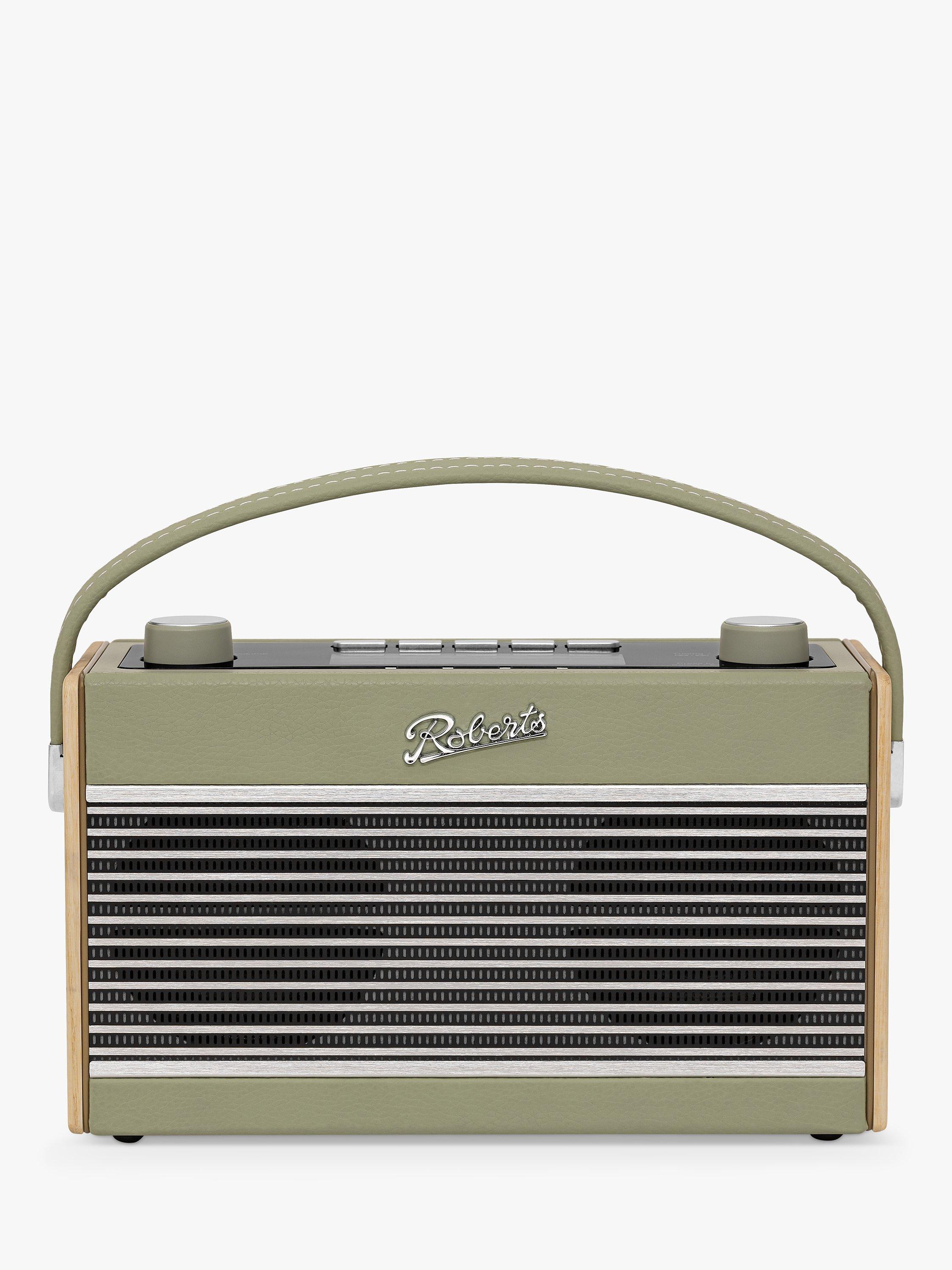Roberts Rambler BT Stereo DAB/DAB+/FM Bluetooth Digital Radio, Leaf Green