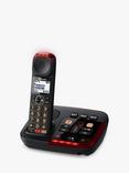 Panasonic KX-TGM420EB Big Button Digital Cordless Telephone with Hearing Aid Compatibility, Nuisance Call Block and Answering Machine, Single DECT