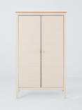 John Lewis Avery Double Wardrobe, Linen/Natural