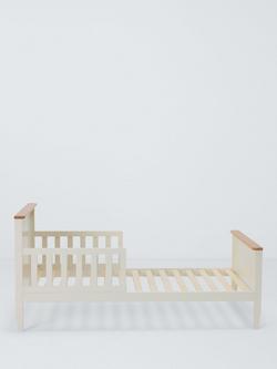 John Lewis Kids' Avery Toddler Bed, Cream/ Natural - view 2, 