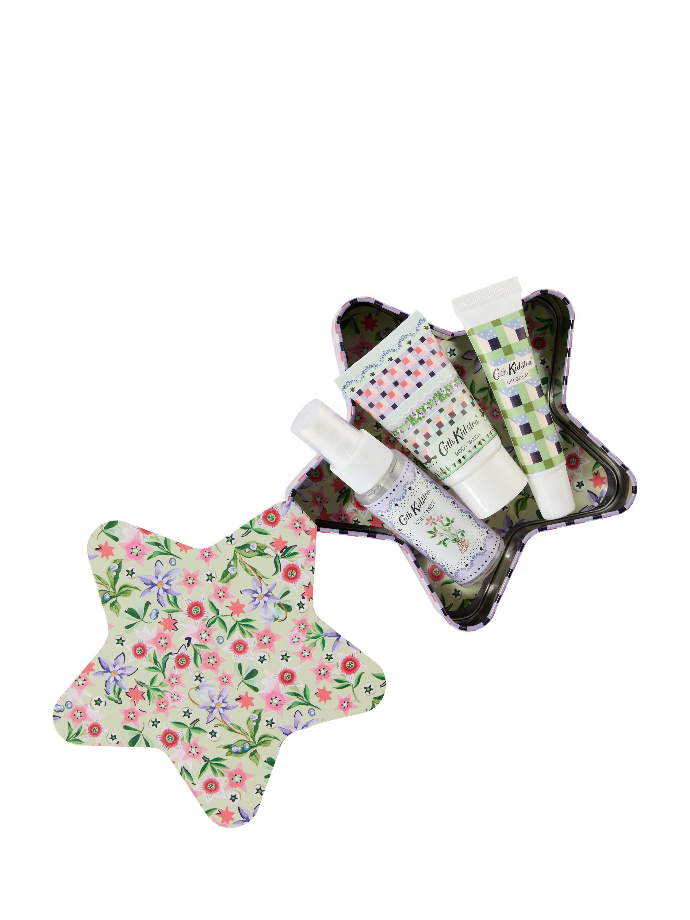 Product image 5 of 7, which shows Cath Kidston Roots & Raindrops Feel Like A Star Tin Gift Set