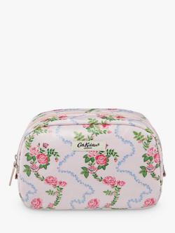 Cath Kidston Flutter Rose Wash Bag, Cream - view 2, Cream