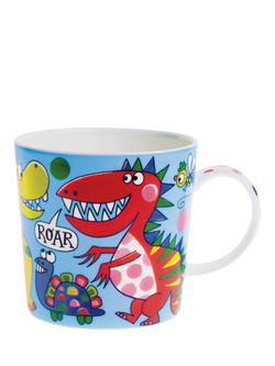 Rachel Ellen Dinosaur Mug, Multi, 