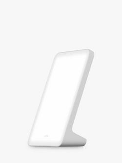 Lumie Mini Compact Bright Light Therapy Lamp, White - view 2, White