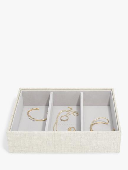Stackers Classic Watch & Accessories Layer, Linen