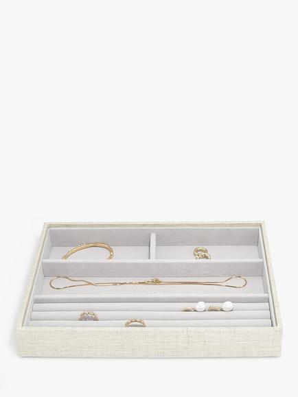 Stackers Classic Ring & Bracelets Layer, Linen