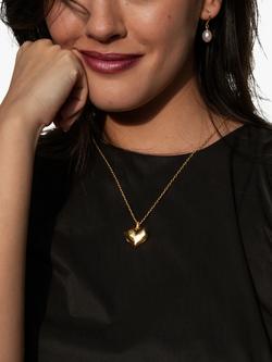 Dower & Hall Baroque Baroque Pearl Drop Earrings - view 2, Gold