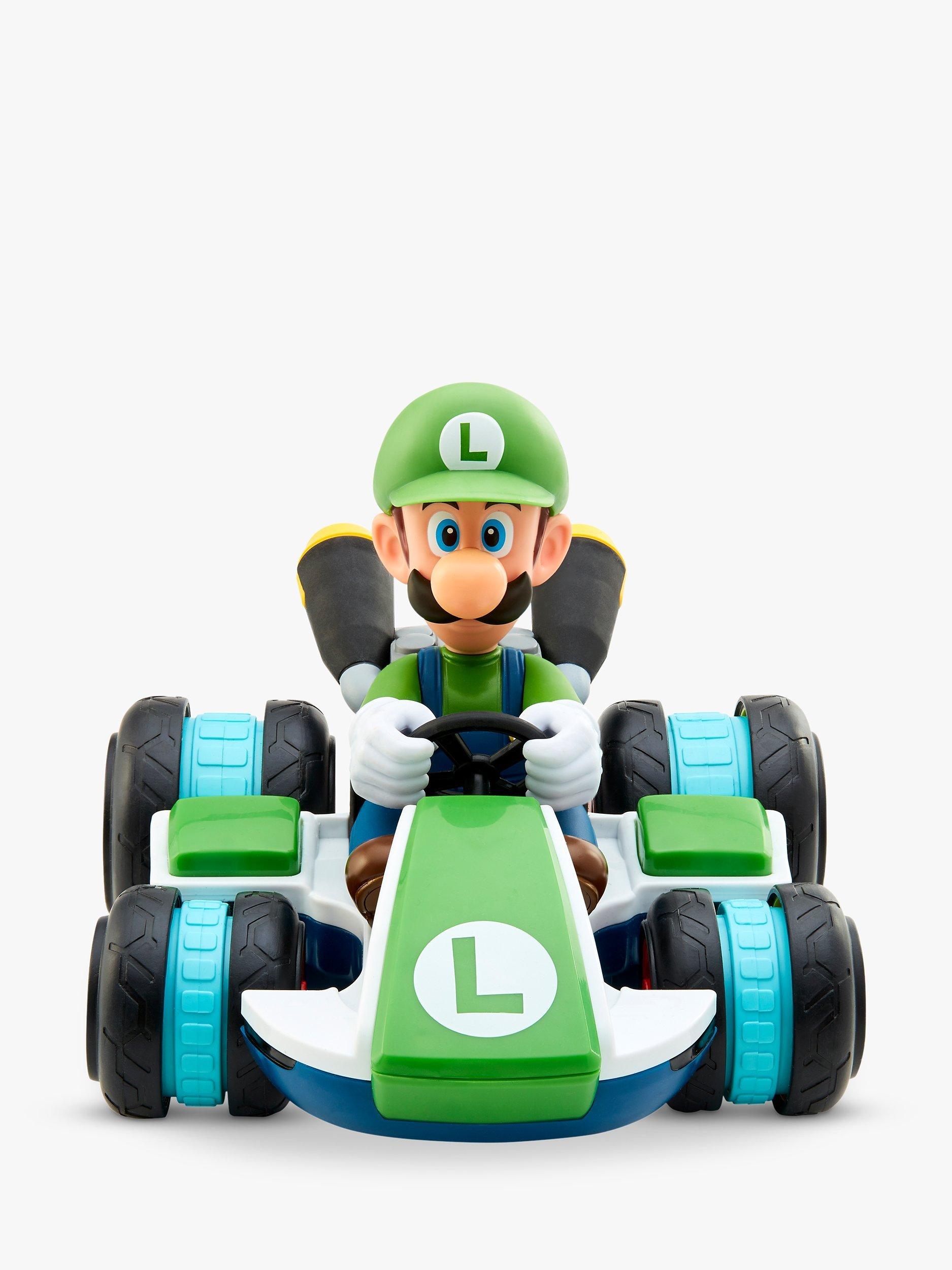 JAKKS Pacific Super MarioKart Luigi Mini Anti Gravity Remote Control Racer