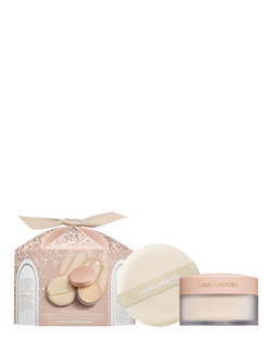 Laura Mercier	Divinely Flawless​ Ultra Blur Translucent Loose Setting Powder & Puff, Translucent, 20g, Translucent