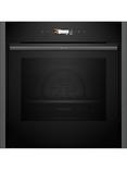 Neff N70 Slide and Hide B54CR31G0B Built In Electric Single Oven, Grey