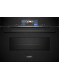 Siemens iQ700 CS736G1B1 Built-in Compact Oven, Black