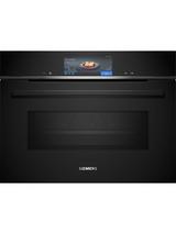 Siemens iQ700 CS736G1B1 Built-in Compact Oven, Black