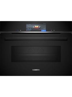 Siemens iQ700 CS736G1B1 Built-in Compact Oven, Black, Black