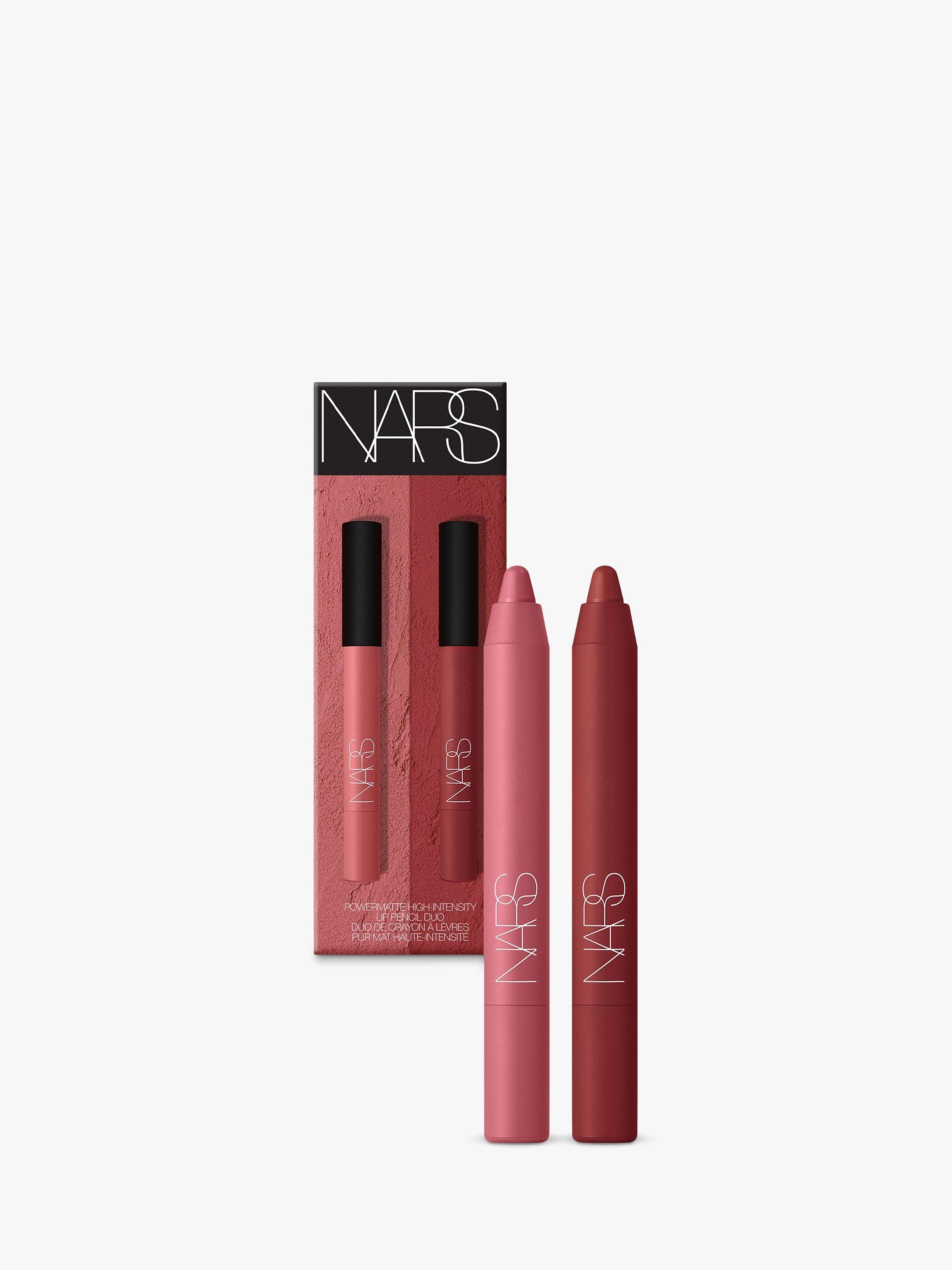 Product image 1 of 7, which shows NARS Powermatte Lip Pencil Duo, Pink