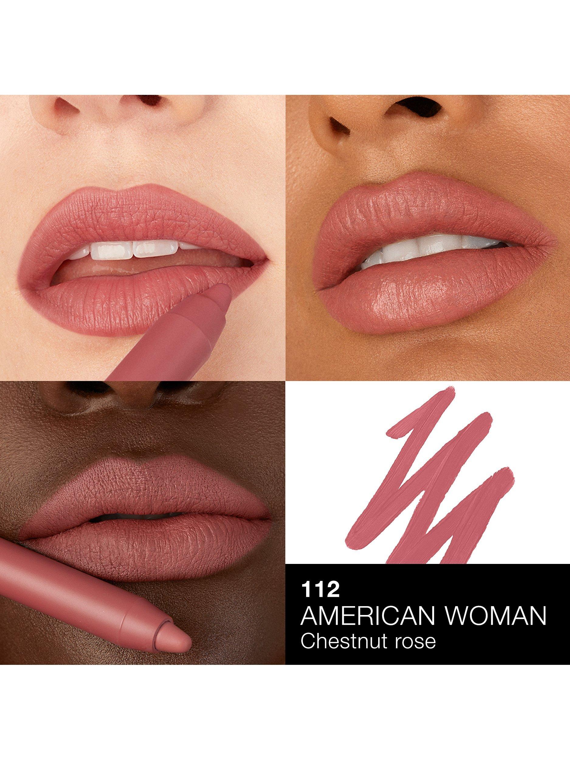 Product image 2 of 7, which shows NARS Powermatte Lip Pencil Duo, Pink