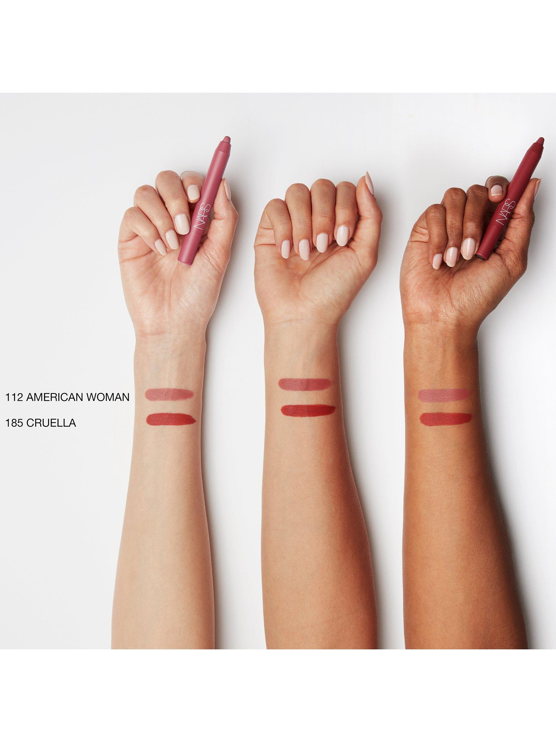 Product image 4 of 7, which shows NARS Powermatte Lip Pencil Duo, Pink