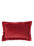 Truly Flanged Velvet Lombard Cushion