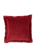 Truly Flanged Square Velvet Cushion