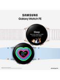 Samsung Galaxy Watch FE, Bluetooth, 40mm, Aluminium with Silicone Strap