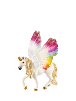 schleich Winged Rainbow Unicorn Toy, Multi
