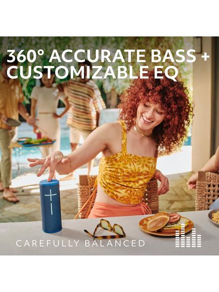Ultimate Ears BOOM 4 Bluetooth Waterproof Portable Speaker - view 2, Blue