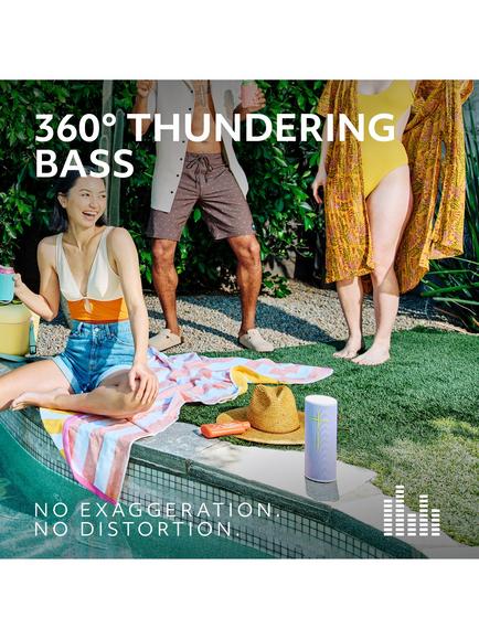 Ultimate Ears MEGABOOM 4 Bluetooth Waterproof Portable Speaker - view 2, Black