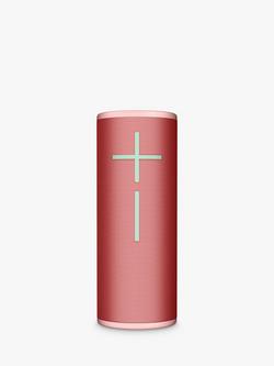 Ultimate Ears MEGABOOM 4 Bluetooth Waterproof Portable Speaker, Raspberry