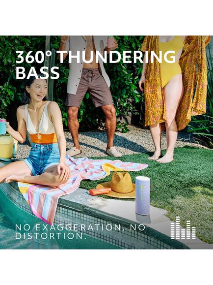 Ultimate Ears MEGABOOM 4 Bluetooth Waterproof Portable Speaker - view 2, Raspberry