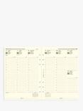 Filofax A5 Week on Two Pages Appointments Personal Organiser Insert 2025