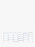 Filofax Vertical 2025 Year Planner Personal Organiser Insert