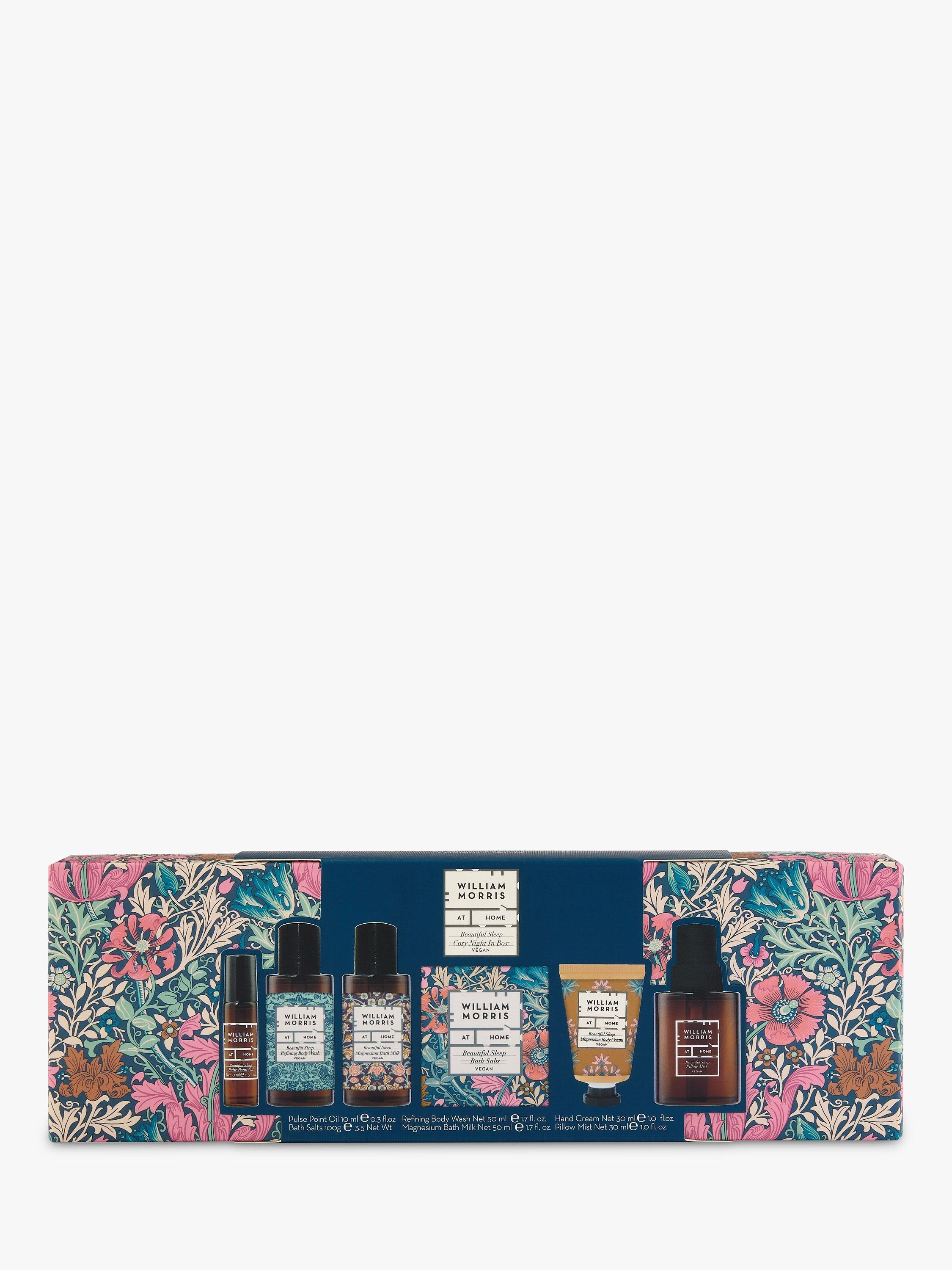 Product image 1 of 6, which shows William Morris At Home Beautiful Sleep Cosy Night in Box Gift Set