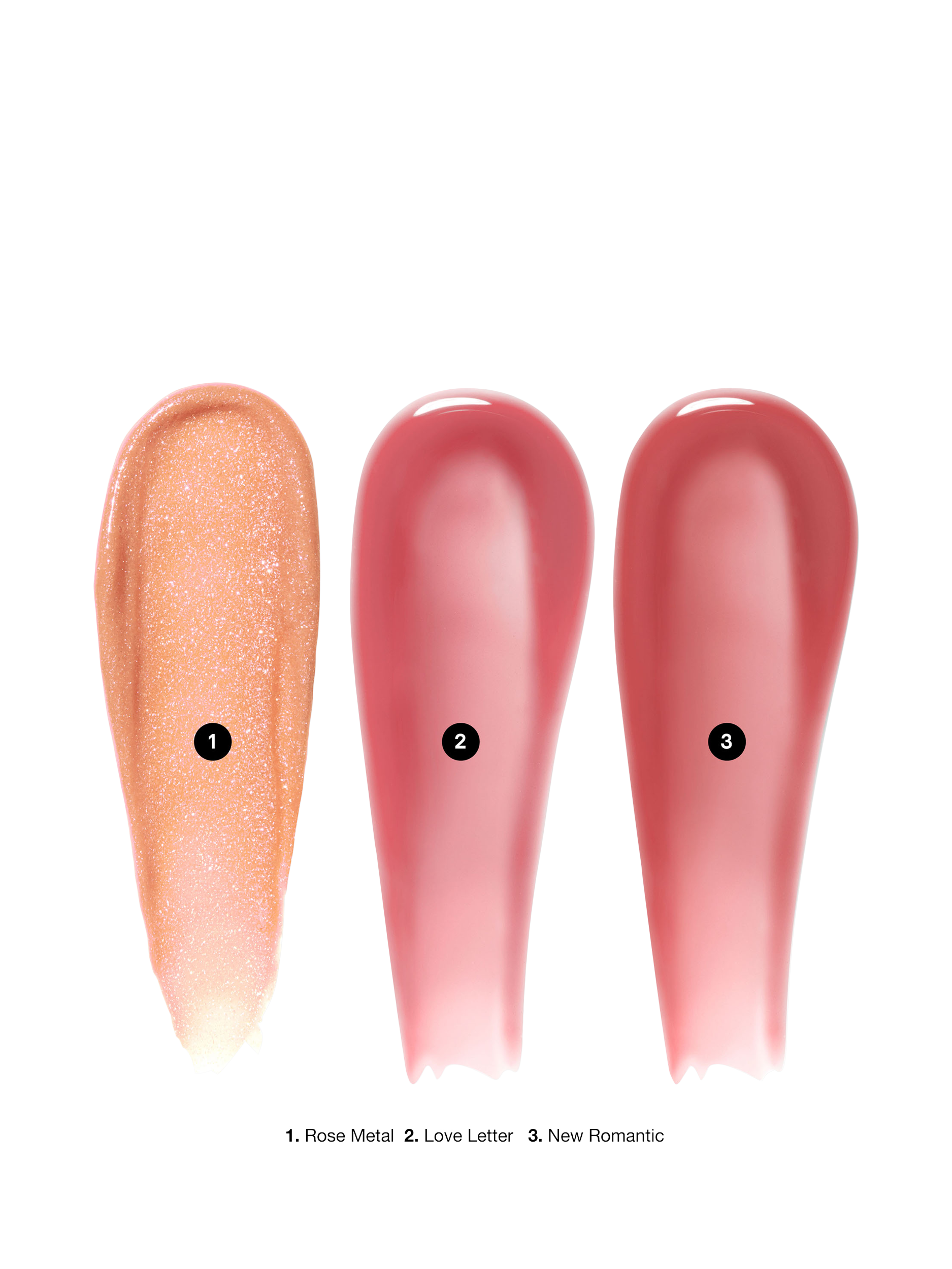 Product image 2 of 3, which shows Bobbi Brown Swipe-and-Shine Crushed Oil-Infused Gloss Trio, Pink