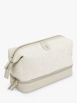 Stackers Doctor Style Wash Bag, Linen