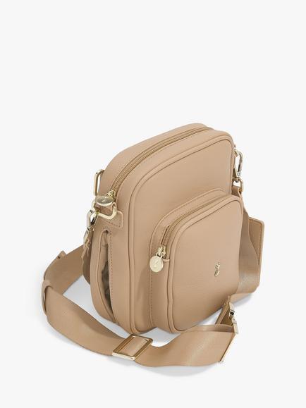 Stackers Dog Walking Satchel, Camel, 