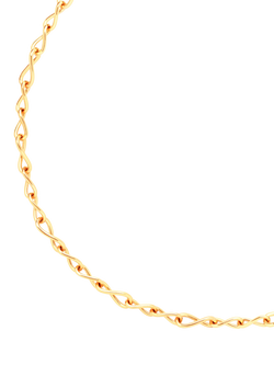 Astrid & Miyu Infinite Slim Chain Necklace, Gold, Gold