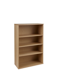 John Lewis Abacus 3 Shelf Bookcase, FSC-Certified, (Oak Veneer)