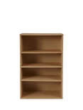 John Lewis Abacus 3 Shelf Bookcase, FSC-Certified, (Oak Veneer)