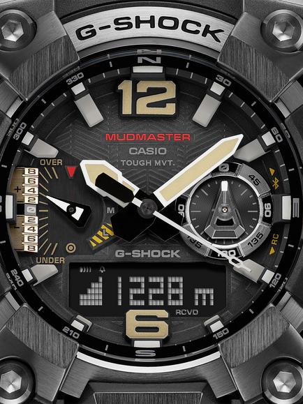 Casio Men's G-Shock Mudmaster Solar Powered Watch - view 2, Black