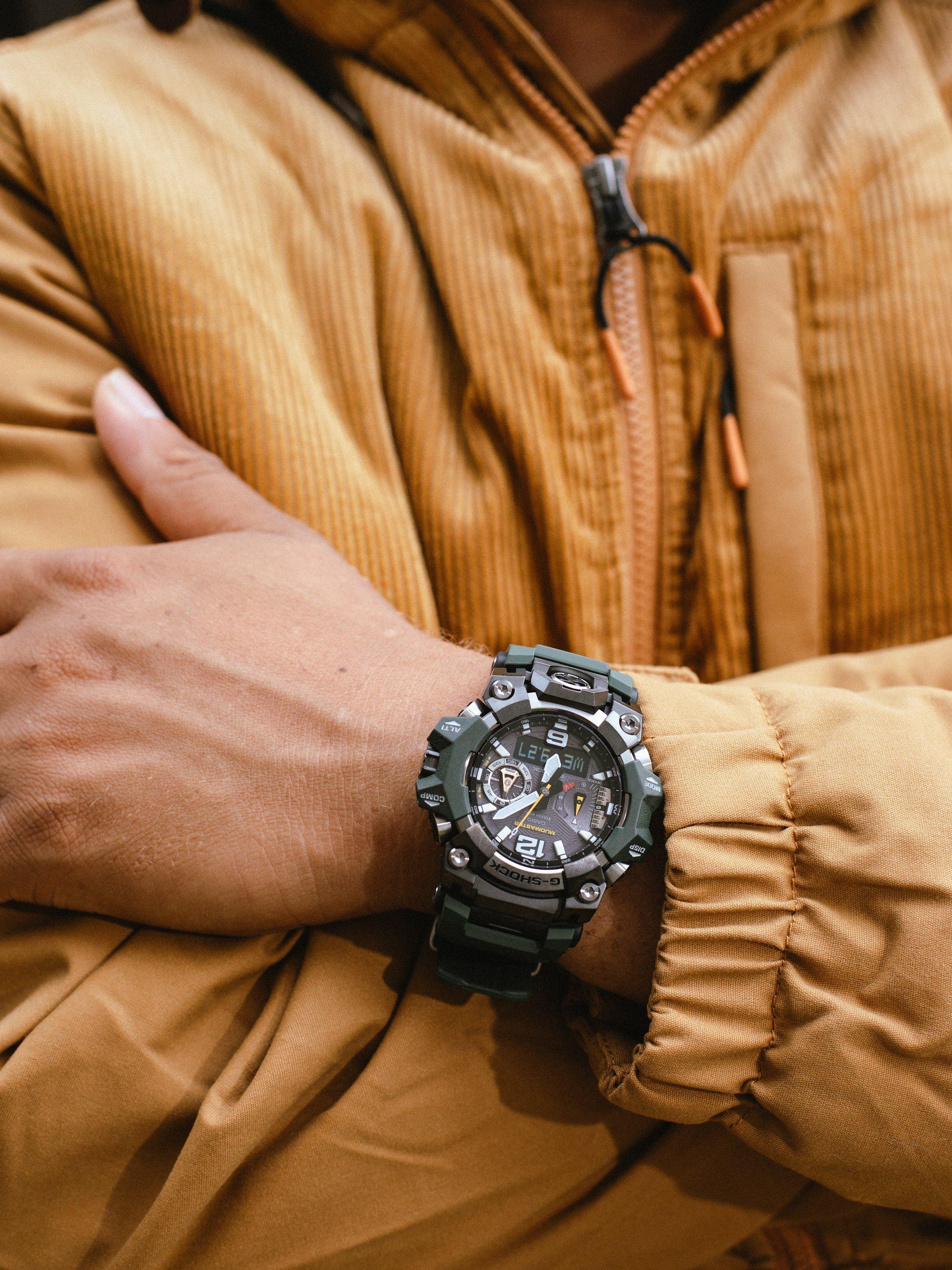 Casio mudmaster green online