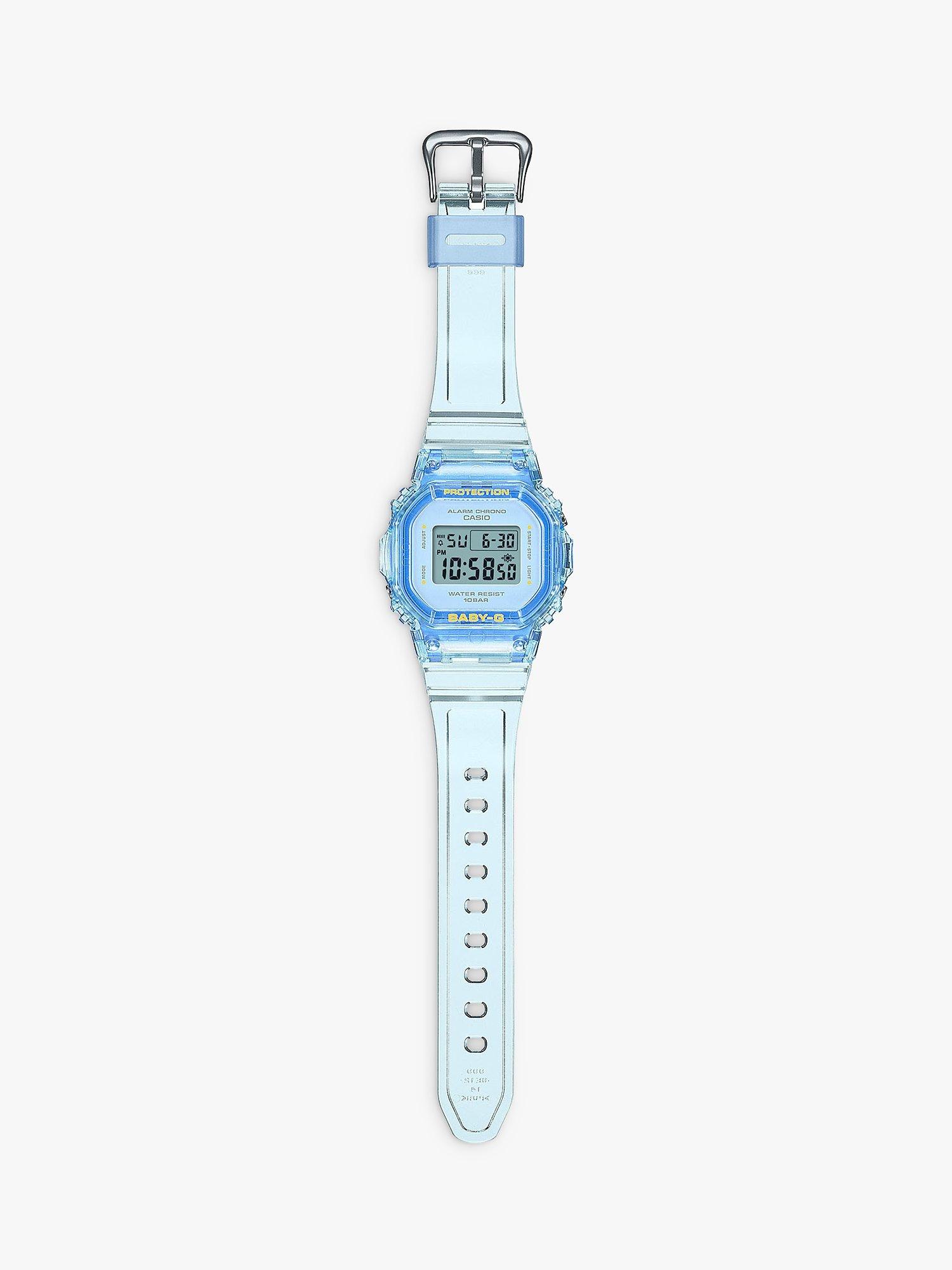 Casio Women s Baby G Digital Resin Strap Watch Blue BGD 565SJ 2ER