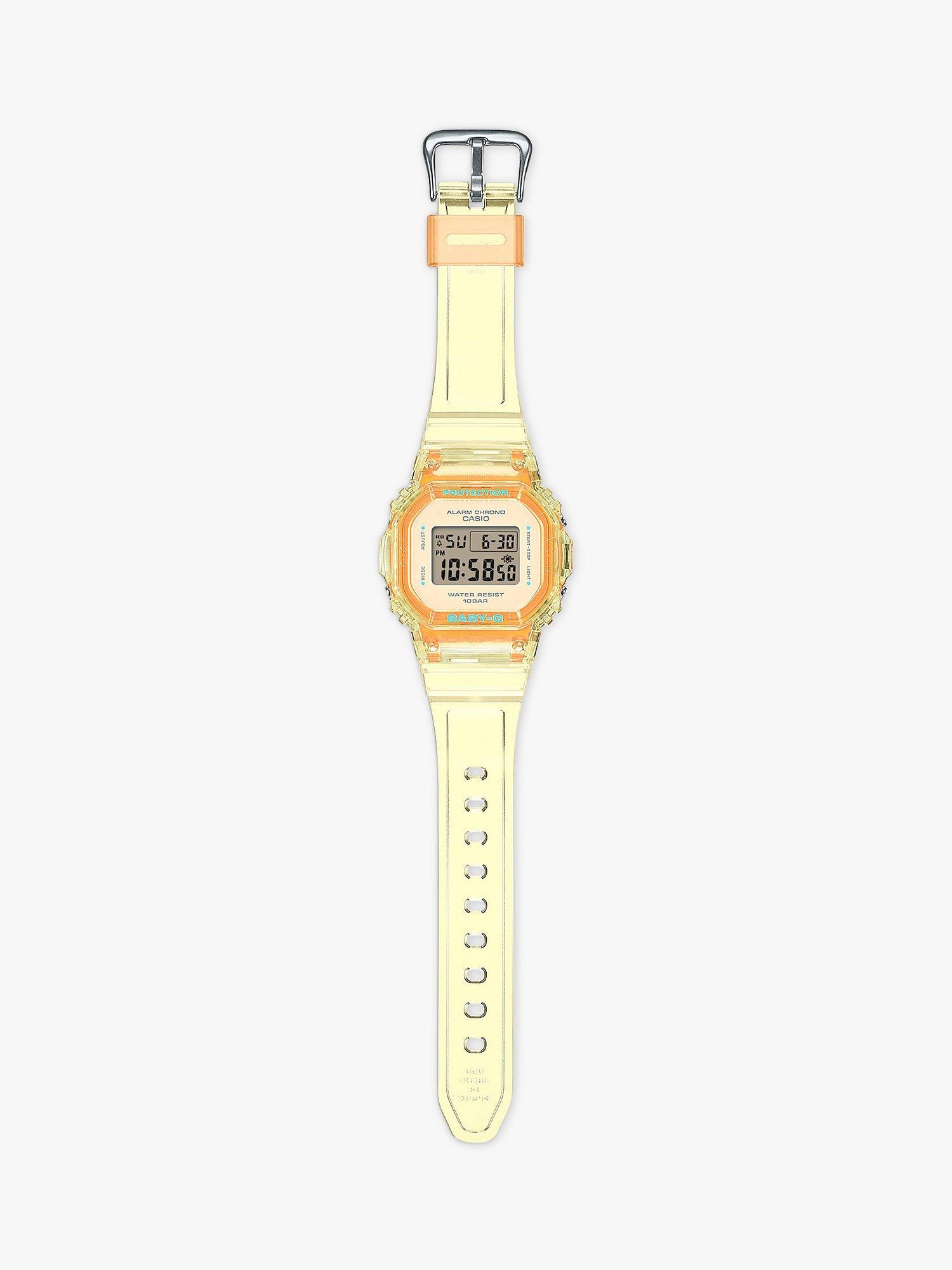 Casio Women s Baby G Digital Resin Strap Watch Yellow BGD 565SJ 9ER