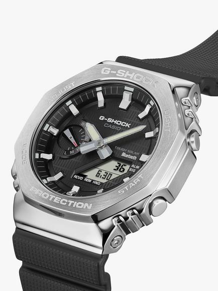 Casio G-Shock GBM-2100-1AER Solar Powered Bluetooth Watch, Black - view 2, Black
