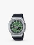 Casio G-Shock GBM-2100 Solar Powered Bluetooth Watch, Green