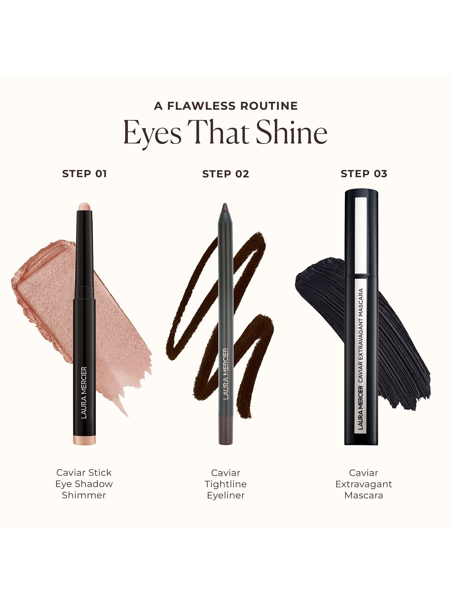 Product image 8 of 8, which shows Laura Mercier Mini Caviar Stick Eyeshadow Shimmer, Modern Rose