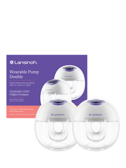 Lansinoh Double Wearable Pump, Multi